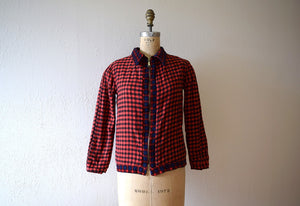 Vintage reversible jacket . 1950s corduroy jacket