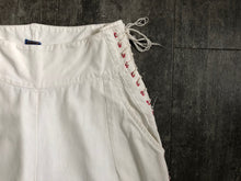 Load image into Gallery viewer, 1930s sportswear pants . vintage 30s lace up pants . size l to xl