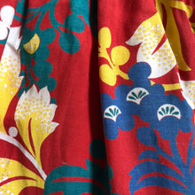 Load image into Gallery viewer, 1940s skirt . vintage 40s colorful skirt . size s to s/m