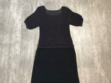 Load image into Gallery viewer, Vintage 30s crochet set . 1930s dress set . size l to xl