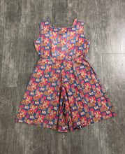 Load image into Gallery viewer, 1950s romper . vintage 50s zip front playsuit