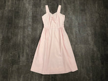 Load image into Gallery viewer, 1950s sundress . vintage 50s pink dress