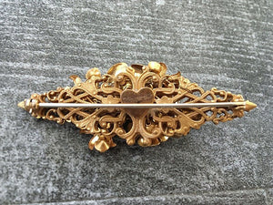 Amourelle brooch . Frank Hess for Kramer vintage jewelry