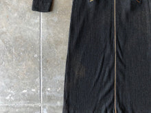 Load image into Gallery viewer, 1930s knit dress . 30s black knit dress