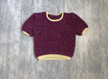Load image into Gallery viewer, 1940s 1950s knit top . vintage sweater . size m to l
