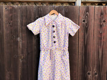 Load image into Gallery viewer, 1930s floral print dress . vintage 30s dress