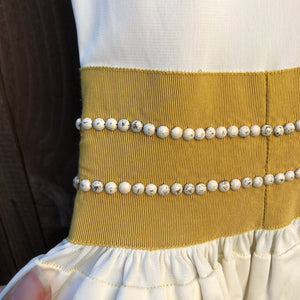 1940s rayon jersey dress . vintage 40s dress . size xs/small