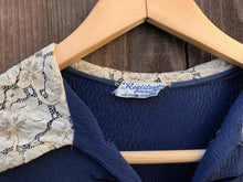 Load image into Gallery viewer, 1930s NRA eagle dress . vintage 30s FOGA dress . size medium to large