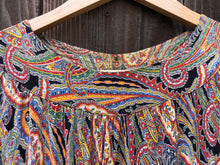 Load image into Gallery viewer, 1930s paisley print dress . vintage 30s dress . size xs/small to s/m